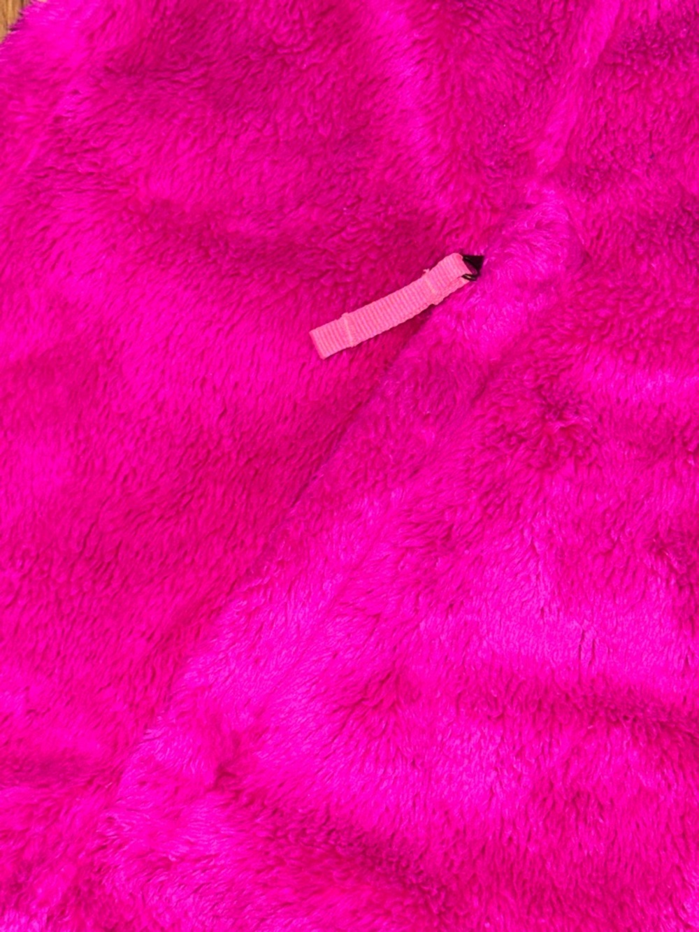 The North Face Kids'  Osito Fuzzy Full‑Zip Jacket - Magenta Pink Barbie - Picture 5 of 11